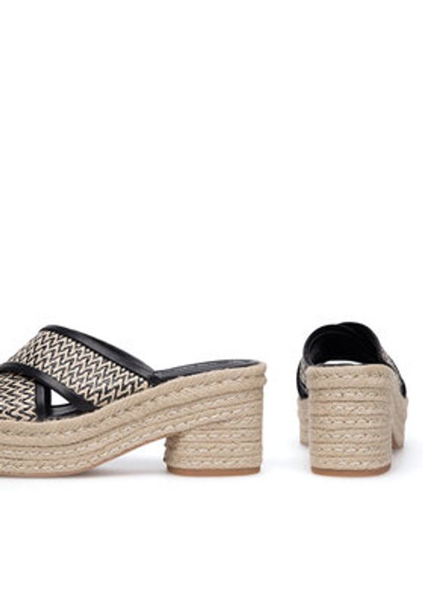 Nine West Espadryle WYL2734-1 Czarny. Kolor: czarny. Materiał: materiał