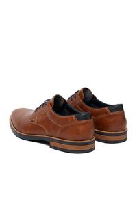 Rieker Półbuty 13500-25 Brązowy. Kolor: brązowy. Materiał: materiał #7