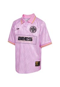 Koszulka dla dzieci Hummel Bay Loose. Typ kołnierza: polo. Kolor: niebieski #1