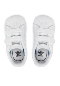 Adidas - adidas Sneakersy Superstar Crib BD8000 Biały. Kolor: biały. Materiał: skóra. Model: Adidas Superstar #3