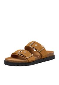 DeeZee Klapki CEO-HSCB25230318-2 Brązowy. Kolor: brązowy. Materiał: materiał #4