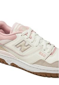 New Balance Sneakersy BBW550HL Beżowy. Kolor: beżowy. Materiał: skóra, zamsz