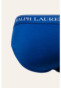 Polo Ralph Lauren - Slipy (3-pack). Kolor: niebieski. Materiał: bawełna, dzianina, elastan. Wzór: gładki #3