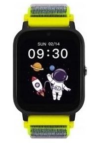GARETT - Smartwatch Garett Kids Tech 4G Green velcro. Rodzaj zegarka: smartwatch #1