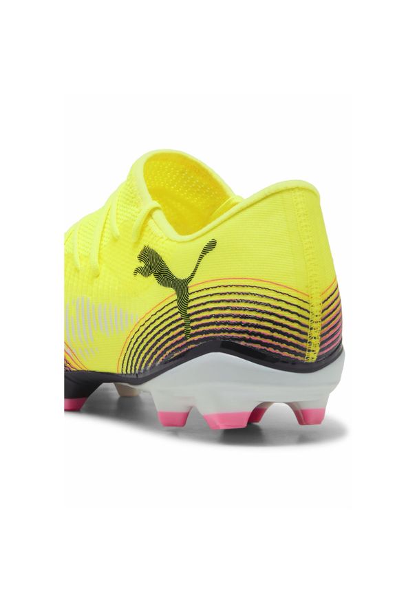 Puma - Buty piłkarskie FUTURE 8 MATCH FG/AG niskie PUMA. Kolor: żółty, wielokolorowy, różowy, czarny. Sport: piłka nożna