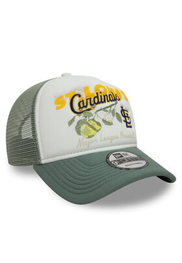 New Era Czapka z daszkiem Fruit Graphic Trucker St. Louis Cardinals 60595259 Zielony. Kolor: zielony. Materiał: materiał, poliester