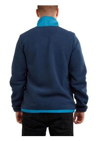 FUNDANGO - Sweter polarowy męski Fundango Haven Hybrid. Kolor: niebieski. Materiał: polar. Sport: turystyka piesza #2