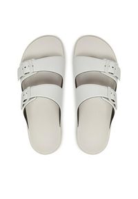 Karl Lagerfeld - KARL LAGERFELD Klapki Kondo Tred KL70975 Biały. Kolor: biały. Materiał: skóra