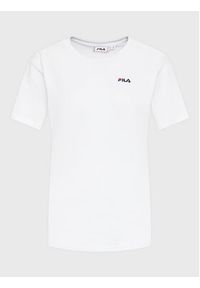 Fila Komplet 2 t-shirtów Bari FAW0139 Biały Regular Fit. Kolor: biały. Materiał: bawełna