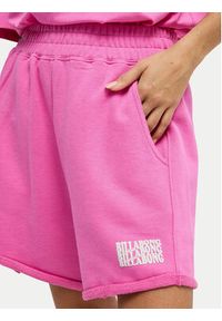 Billabong Szorty sportowe So Typical EBJFB03004 Różowy Loose Fit. Kolor: różowy. Materiał: bawełna #4