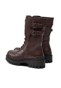 Pinko Trapery Cumino Bootie 1H2135 A072 Brązowy. Kolor: brązowy. Materiał: skóra #2