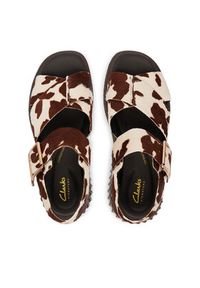 Clarks Sandały Evamar Wish 26185891 Brązowy. Kolor: brązowy. Materiał: skóra #3