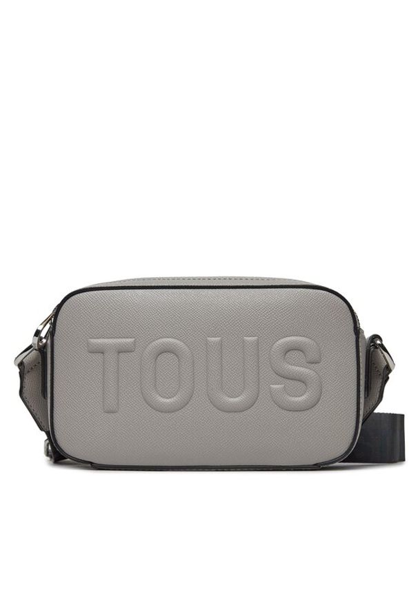 Tous - TOUS Torebka La Rue New 395910090 Szary. Kolor: szary. Materiał: skórzane
