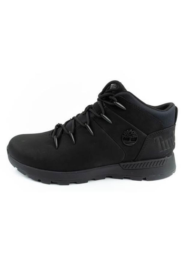 Buty trekkingowe męskie Timberland Sprint Trekker. Zapięcie: sznurówki. Kolor: czarny, wielokolorowy. Materiał: nubuk, materiał, skóra. Szerokość cholewki: normalna. Sport: bieganie