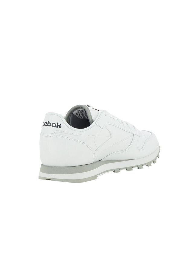 Buty do chodzenia męskie Reebok CL Lthr. Zapięcie: sznurówki. Kolor: szary, biały, wielokolorowy. Materiał: materiał, syntetyk, tkanina, skóra. Szerokość cholewki: normalna. Sport: turystyka piesza