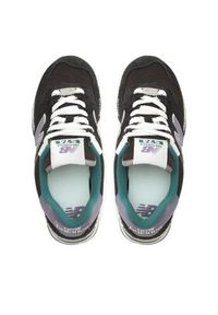 New Balance Sneakersy U574LV2 Czarny. Kolor: czarny. Materiał: skóra, zamsz. Model: New Balance 574 #7