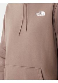 The North Face Bluza Simple Dome NF0A89EY Brązowy Regular Fit. Kolor: brązowy. Materiał: syntetyk, bawełna #3