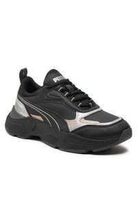 Puma Sneakersy Cassia 395267-02 Czarny. Kolor: czarny. Materiał: skóra