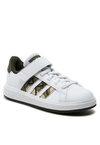 Adidas - adidas Sneakersy Grand Court 2.0 Kids IG1235 Biały. Kolor: biały