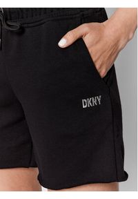 DKNY Sport Szorty sportowe DP2S5012 Czarny Regular Fit. Kolor: czarny. Materiał: bawełna #5