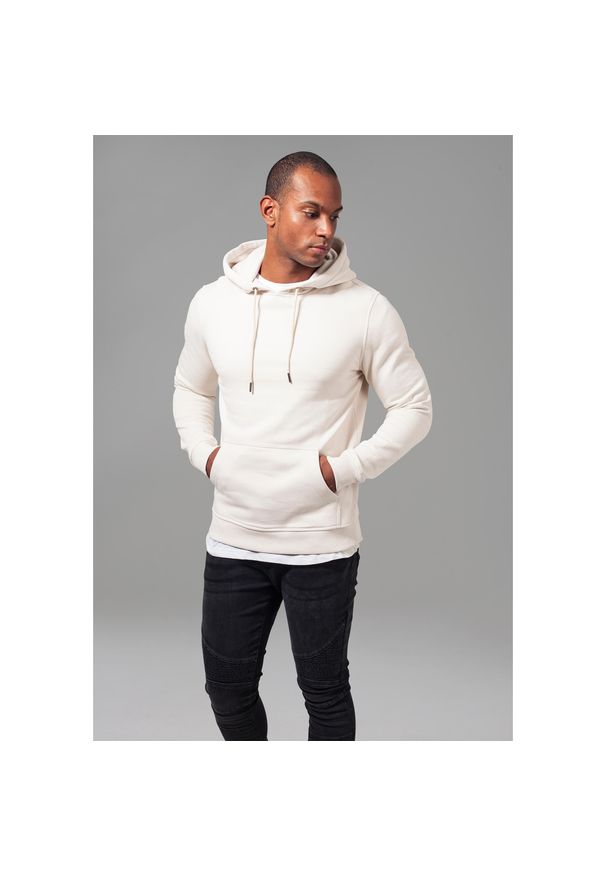 Urban Classics - Bluza z kapturem Urban Classic Terry basic. Typ kołnierza: kaptur. Kolor: biały