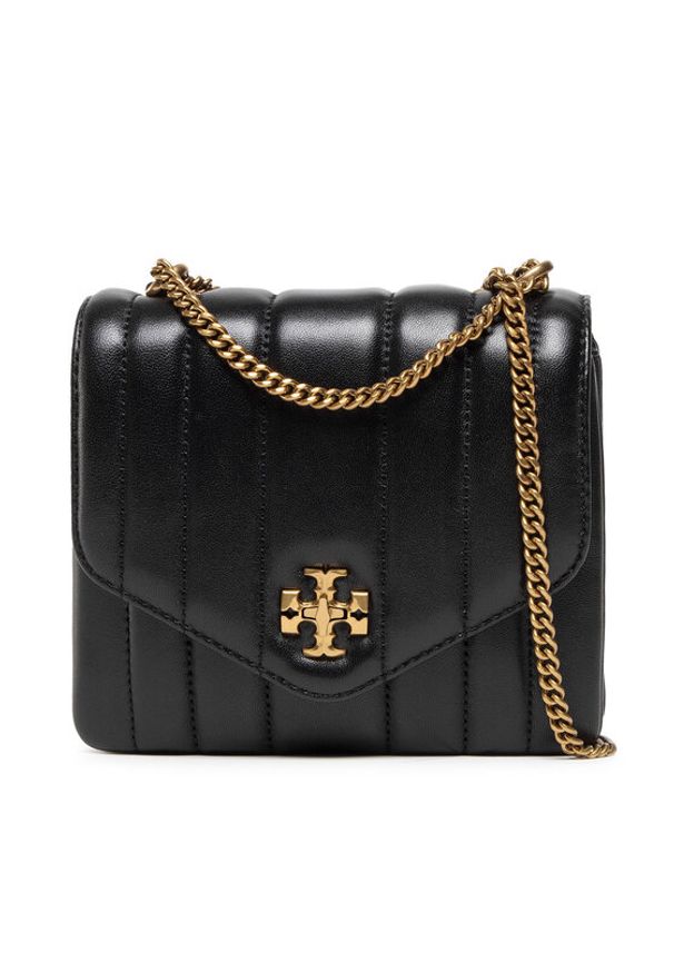 Tory Burch Torebka Kira Square Crossbody 137139 Czarny. Kolor: czarny. Materiał: skórzane