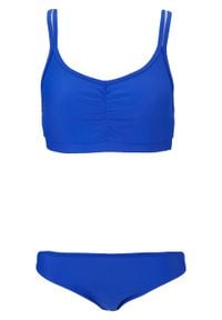 Bikini bustier (2 części) bonprix niebieski. Kolor: niebieski