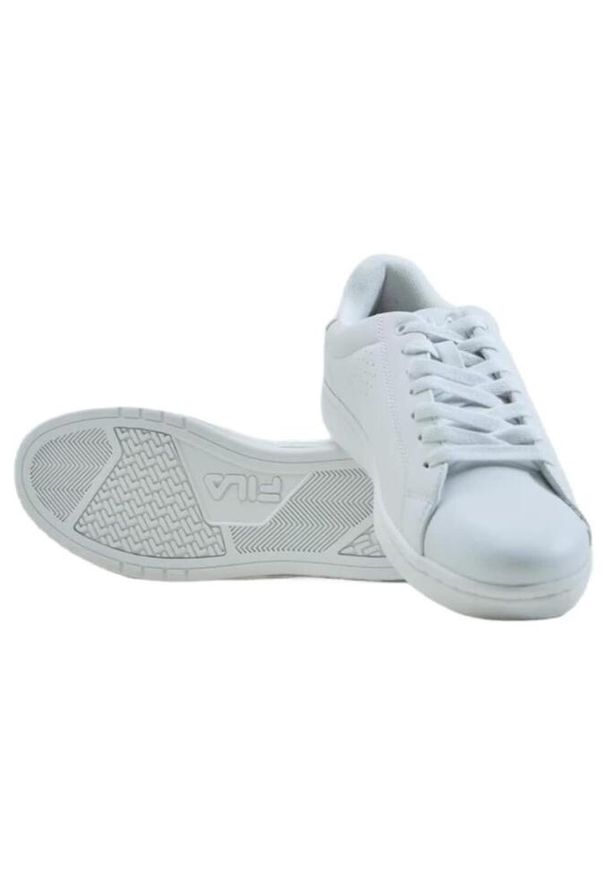 Buty do chodzenia damskie Fila Crosscourt. Kolor: biały. Sport: turystyka piesza