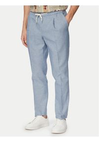 Hugo - HUGO Spodnie materiałowe Getlin 50559695 Niebieski Slim Fit. Kolor: niebieski. Materiał: bawełna #1