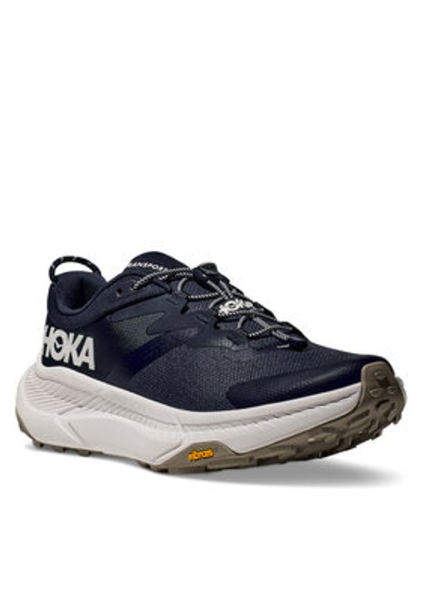 HOKA - Hoka Sneakersy Transport 1123153 Granatowy. Kolor: niebieski. Materiał: materiał