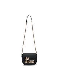 Love Moschino - LOVE MOSCHINO Torebka JC4194PP1LKD0000 Czarny. Kolor: czarny. Materiał: skórzane #4