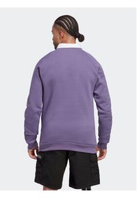 Adidas - adidas Bluza Trefoil Essentials Crewneck Sweatshirt IA4824 Fioletowy Regular Fit. Kolor: fioletowy. Materiał: bawełna