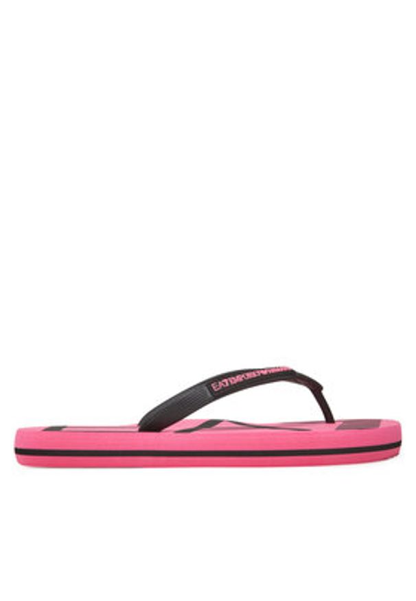 EA7 Emporio Armani Japonki XCQ004 XK196 U505 Czarny. Kolor: czarny