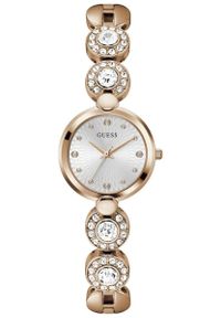 Zegarek damski Guess GW0757L3 CYRKONIE różowe złoto. Kolor: różowy, złoty, wielokolorowy #1