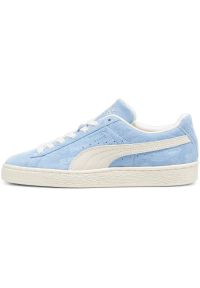 Buty Puma Suede Classic Sophia Chang, Kobiety. Kolor: niebieski. Materiał: zamsz, materiał. Model: Puma Suede. Sport: turystyka piesza