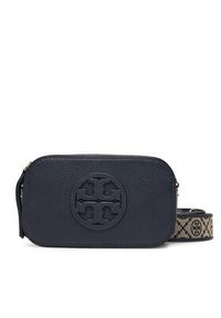 Tory Burch Torebka Mini Miller Crossbody 171955 Granatowy. Kolor: niebieski. Materiał: skórzane #4