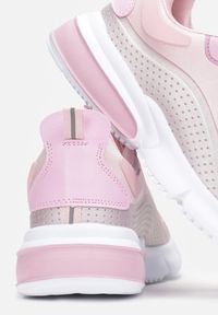 Born2be - Różowe Sneakersy Carilriane. Kolor: różowy #2