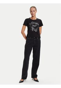 Liu Jo Sport T-Shirt TF5162 JS923 Czarny Regular Fit. Kolor: czarny. Materiał: bawełna. Styl: sportowy #3