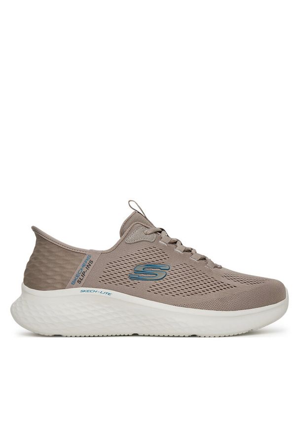 skechers - Sneakersy Skechers. Kolor: brązowy