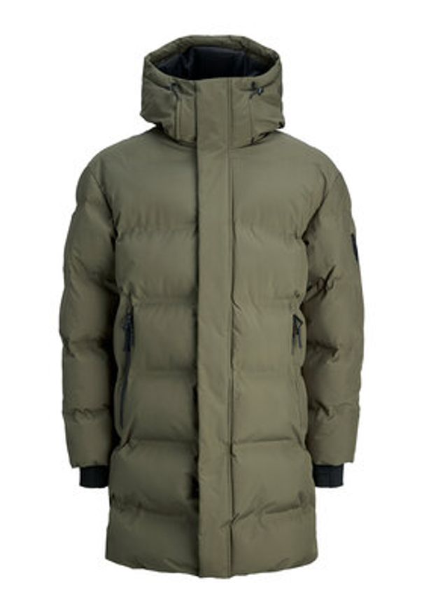 Jack & Jones Kurtka zimowa Fusion 12288983 Zielony Relaxed Fit. Kolor: zielony. Materiał: syntetyk. Sezon: zima