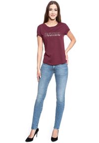 Mustang - MUSTANG T SHIRT DAMSKI Alina C Print PORT ROYALE 1008401 7193. Wzór: nadruk #10