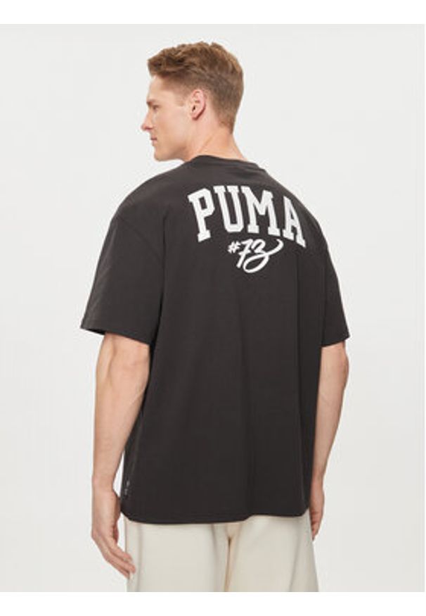 Puma T-Shirt Dylan s Gift Shop 625282 Czarny Regular Fit. Kolor: czarny. Materiał: bawełna