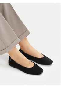 U.S. Polo Assn. Baleriny EO-AYOLY001W/6S1 Czarny. Kolor: czarny. Materiał: skóra, zamsz #8