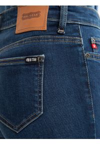 Big-Star - Spodnie jeans damskie Rose 359. Kolor: niebieski. Długość: długie. Styl: sportowy, elegancki