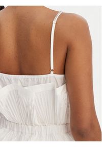 Fracomina Sukienka koktajlowa FQ26SD1007W83101 Biały Regular Fit. Kolor: biały. Materiał: syntetyk. Styl: wizytowy #4