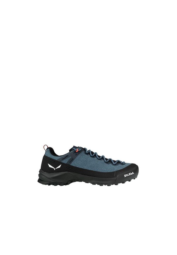 Salewa - Buty trekkingowe damskie Wildfire Canvas Women. Kolor: wielokolorowy, niebieski, czarny. Materiał: włókno, bawełna. Szerokość cholewki: normalna