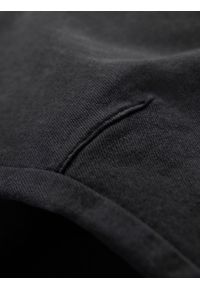 Ombre Clothing - Spodnie męskie JOGGERY jeansowe z efektem sprania - szare V3 - Rozmiar: XXL. Okazja: na co dzień. Kolor: szary. Materiał: jeans. Wzór: aplikacja. Styl: casual, elegancki #8