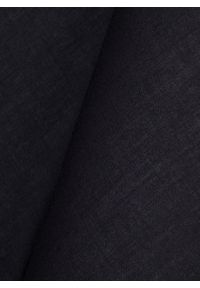 Pako Lorente - PAKO LORENTE – Gładka poszetka męska w kolorze czarnym. Kolor: czarny. Materiał: bawełna. Wzór: gładki #2