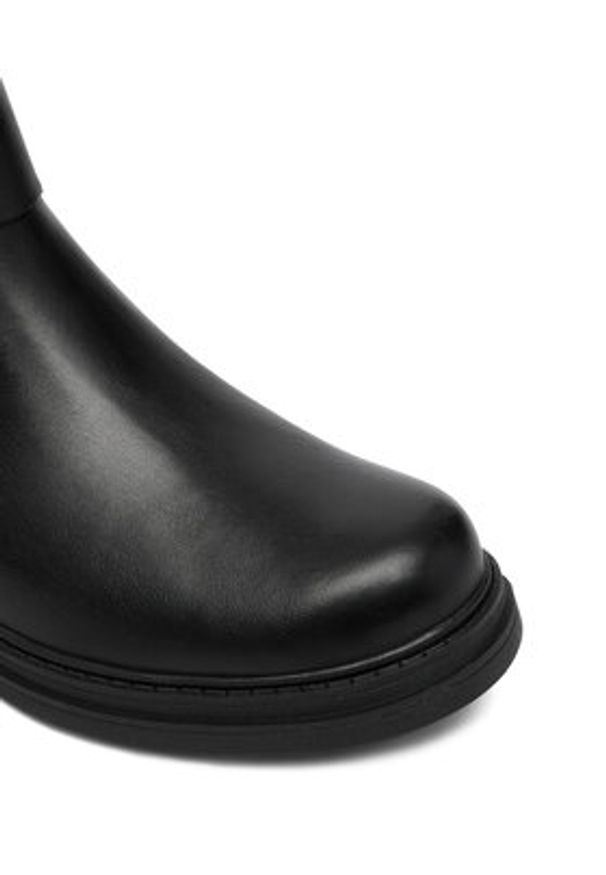 Clarks Kozaki Orinoco3 Tall 26182899 Czarny. Kolor: czarny. Materiał: skóra