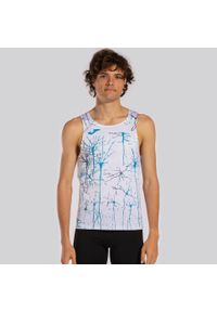 Tank top do biegania męski Joma Elite IX. Kolor: biały